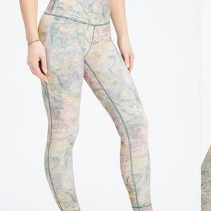 NEW Fabletics Define High-Waisted 7/8 Legging In Moonrock Size:XXS